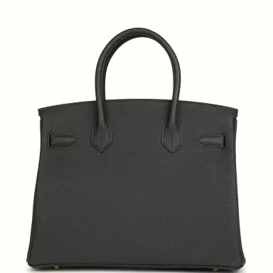 HERMÈS Hermes Birkin 30 Plomb Togo Permabrass Hardware | Thumbnail 4 HERMÈS Hermes Birkin 30 Plomb Togo Permabrass Hardware | Thumbnail 4
