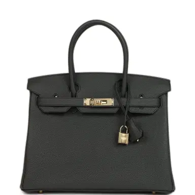 HERMÈS Hermes Birkin 30 Plomb Togo Permabrass Hardware | Thumbnail 1 HERMÈS Hermes Birkin 30 Plomb Togo Permabrass Hardware | Thumbnail 1