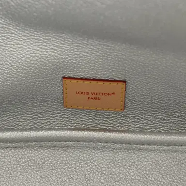 Louis Vuitton Louis Vuitton "57th Street NYC" Neverfull Inside Out MM Brown and Silver Monogram Silver Hardware | Thumbnail 7 Louis Vuitton Louis Vuitton "57th Street NYC" Neverfull Inside Out MM Brown and Silver Monogram Silver Hardware | Thumbnail 7
