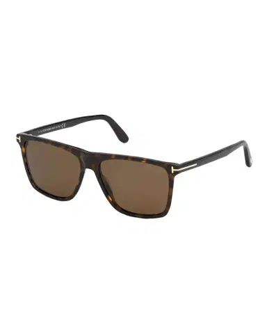 Tom Ford Men's Fletcher Polarized Square Acetate Sunglasses | Thumbnail 1
