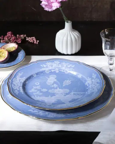 GINORI 1735 Oriente Italiano Dinner Plate, Pervinca | Thumbnail 2