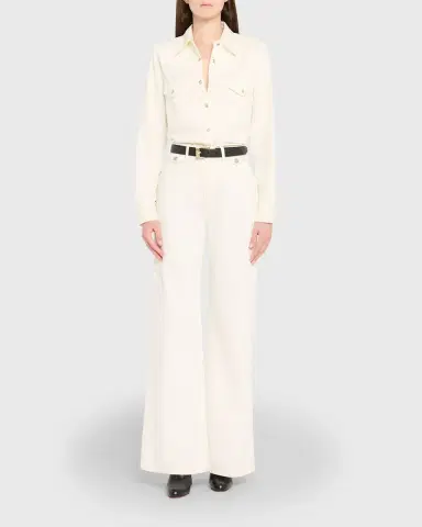 Nili Lotan Travis Pearly-Snap Western Shirt | Thumbnail 6 Nili Lotan Travis Pearly-Snap Western Shirt | Thumbnail 6
