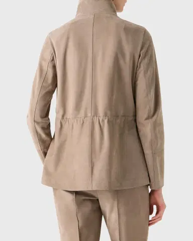 Akris Chianti Suede Utility Jacket | Thumbnail 7 Akris Chianti Suede Utility Jacket | Thumbnail 7