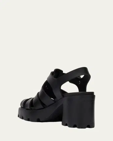 Prada 90mm Stride Flow Rubber Fisherman Sandals | Thumbnail 2