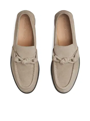 Bottega Veneta Suede Astaire Loafers | Thumbnail 4 Bottega Veneta Suede Astaire Loafers | Thumbnail 4