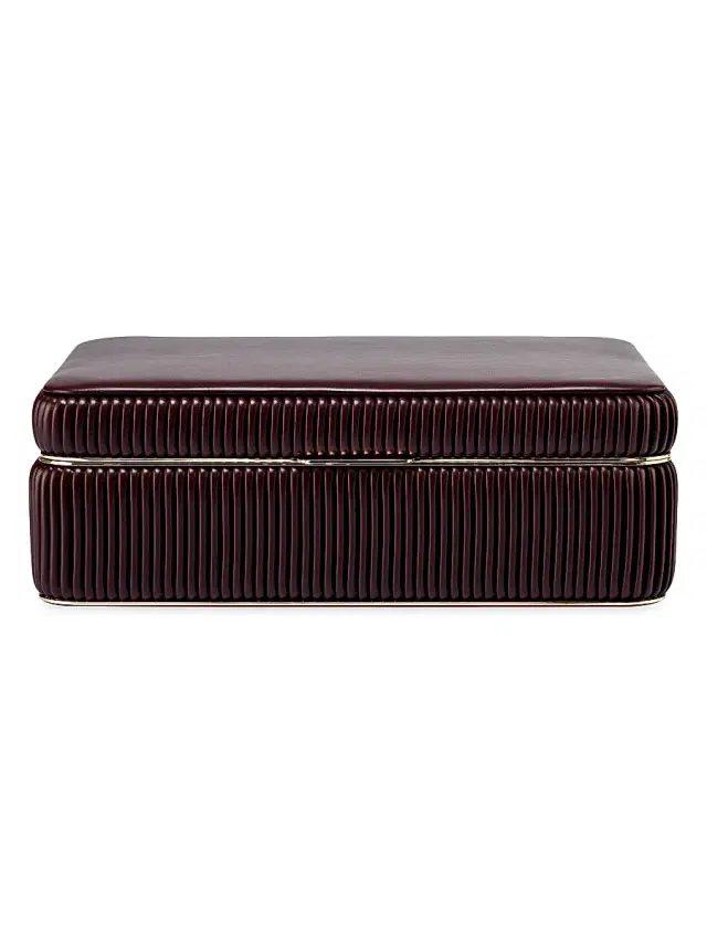 Wolf Bella Jewelry Box - Mocha Large