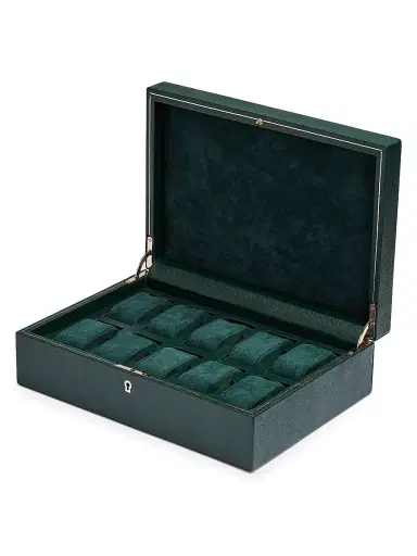 Wolf British Racing Green 10-Piece Watch Box | Thumbnail 3 Wolf British Racing Green 10-Piece Watch Box | Thumbnail 3