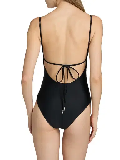 Simkhai Women's Juniper Embroidered One-Piece Swimsuit | Thumbnail 4 Simkhai Women's Juniper Embroidered One-Piece Swimsuit | Thumbnail 4