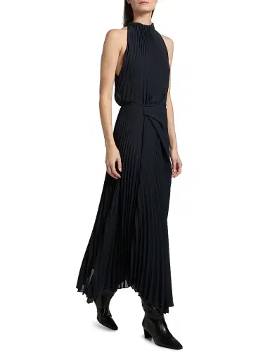 A.L.C. Women's Simona Pleated Asymmetric Dress | Thumbnail 2