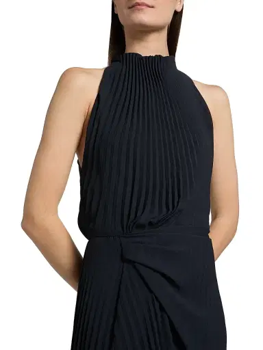 A.L.C. Women's Simona Pleated Asymmetric Dress | Thumbnail 6