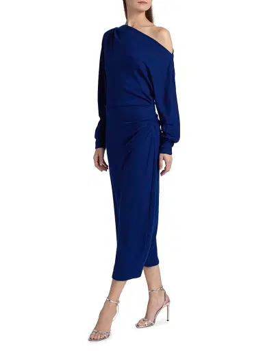 A.L.C. Women's Sonny Jersey Asymmetric Midi-Dress | Thumbnail 2 A.L.C. Women's Sonny Jersey Asymmetric Midi-Dress | Thumbnail 2