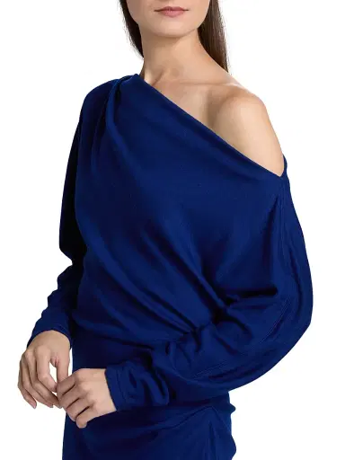 A.L.C. Women's Sonny Jersey Asymmetric Midi-Dress | Thumbnail 6 A.L.C. Women's Sonny Jersey Asymmetric Midi-Dress | Thumbnail 6