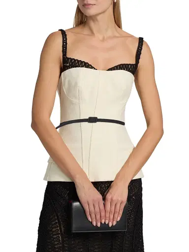Simkhai Women's McKinnon Layered Maxi Dress - Ivory - Size 8 | Thumbnail 6 Simkhai Women's McKinnon Layered Maxi Dress - Ivory - Size 8 | Thumbnail 6