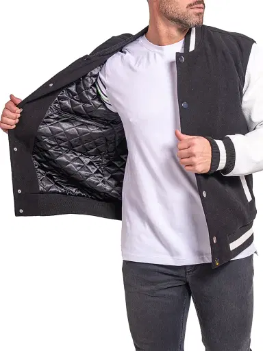 Maceoo Men's Ascension Leather Jacket - Black - Size XXL | Thumbnail 4