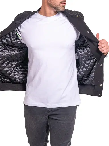 Maceoo Men's Ascension Leather Jacket - Black - Size XXL | Thumbnail 6