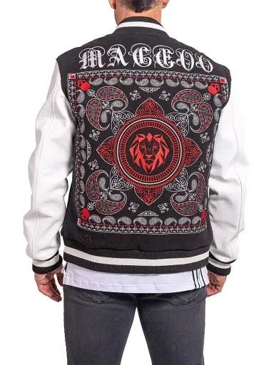 Maceoo Men's Ascension Leather Jacket - Black - Size XXL | Thumbnail 7