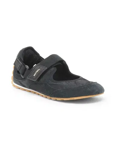 Bottega Veneta Women's Orbit Flash Suede Mary Jane Sneakers | Thumbnail 2