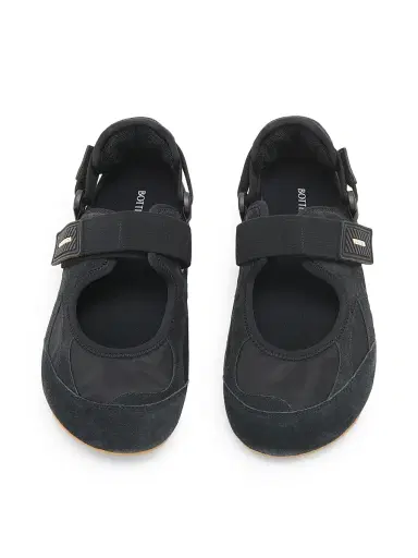 Bottega Veneta Women's Orbit Flash Suede Mary Jane Sneakers | Thumbnail 4