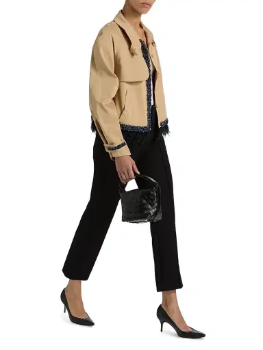 Cinq à Sept Women's Emmy Seamed Pants - Black | Thumbnail 2