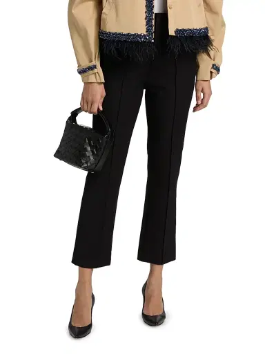 Cinq à Sept Women's Emmy Seamed Pants - Black | Thumbnail 3