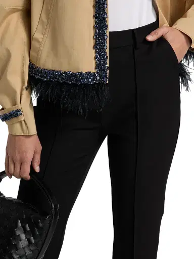 Cinq à Sept Women's Emmy Seamed Pants - Black | Thumbnail 6