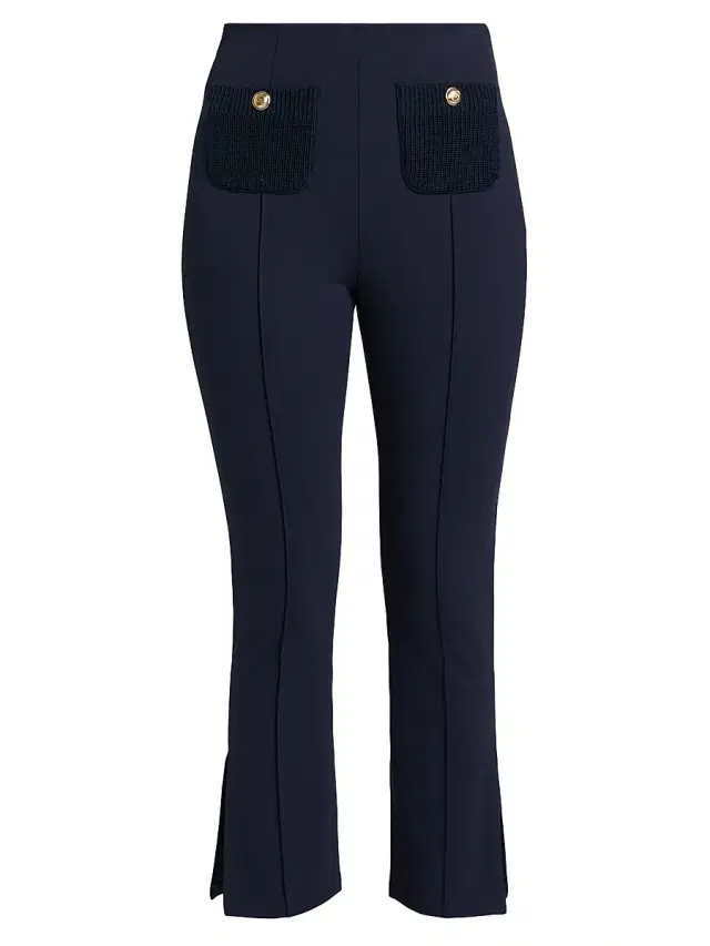 Cinq à Sept Women's Paulette Crop Pants - Navy