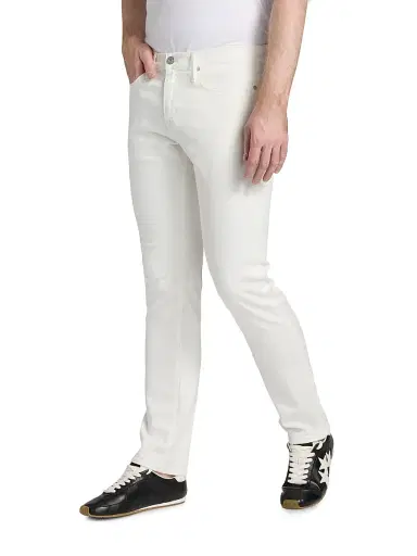 Frame Men's L'Homme Slim Jeans - Whisper White - Size 38 | Thumbnail 4