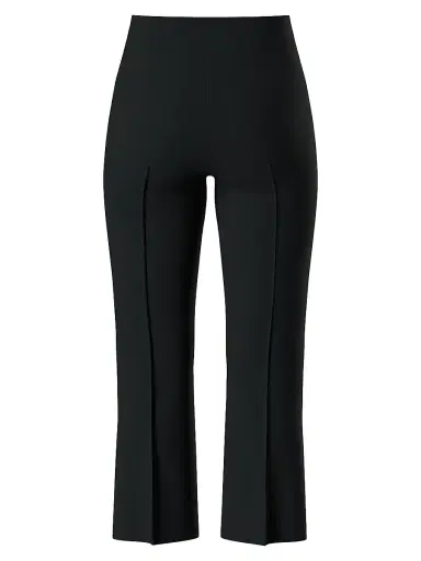 Commando Women's Neoprene CEO Pintucked Crop Pants - Black - Size XL | Thumbnail 1 Commando Women's Neoprene CEO Pintucked Crop Pants - Black - Size XL | Thumbnail 1