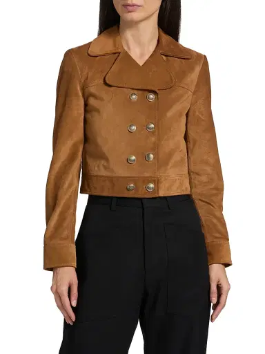 Nili Lotan Women's Cassidy Suede Jacket - Martora | Thumbnail 3