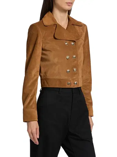 Nili Lotan Women's Cassidy Suede Jacket - Martora | Thumbnail 4