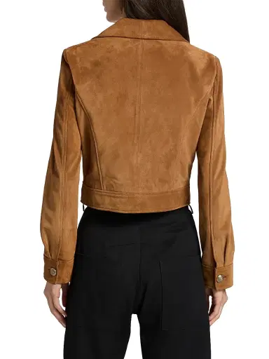 Nili Lotan Women's Cassidy Suede Jacket - Martora | Thumbnail 5