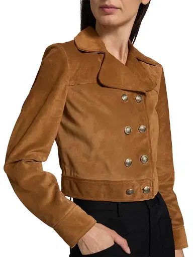 Nili Lotan Women's Cassidy Suede Jacket - Martora | Thumbnail 6