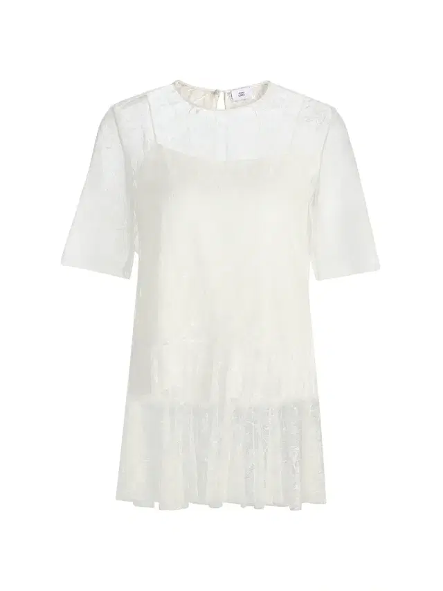 Adam Lippes Women's Dido Chantilly Lace Top - White