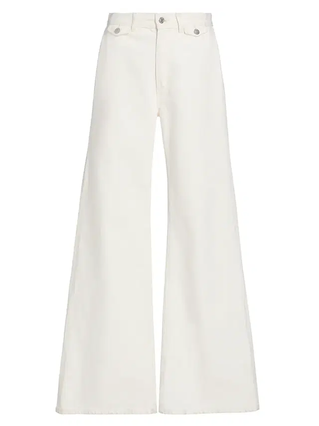 Women's Edira Wide-Leg Jeans - Cream