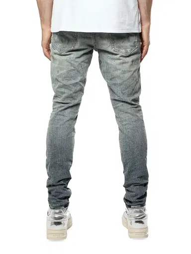 Purple Brand Men's Distressed Skinny Jeans - Light Indigo - Size 40 | Thumbnail 2