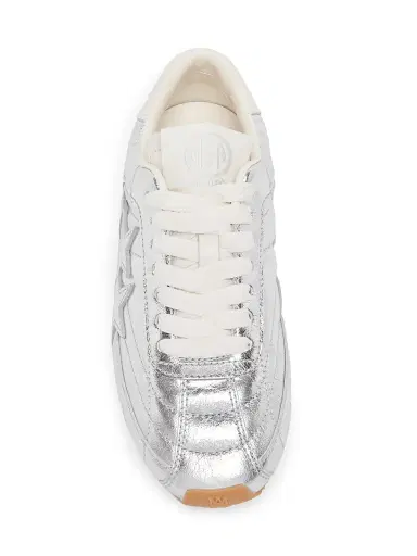 AMIRI Women's Pacific Metallic Leather Football Sneakers | Thumbnail 4 AMIRI Women's Pacific Metallic Leather Football Sneakers | Thumbnail 4