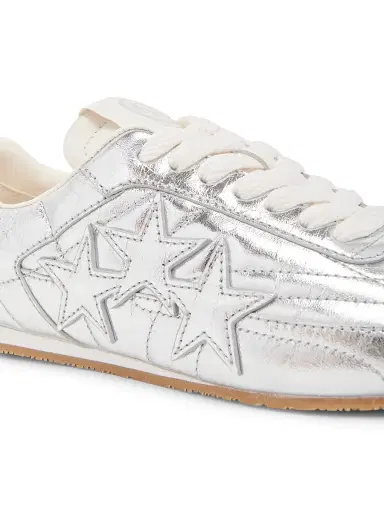 AMIRI Women's Pacific Metallic Leather Football Sneakers | Thumbnail 5 AMIRI Women's Pacific Metallic Leather Football Sneakers | Thumbnail 5