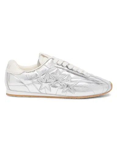 AMIRI Women's Pacific Metallic Leather Football Sneakers | Thumbnail 1 AMIRI Women's Pacific Metallic Leather Football Sneakers | Thumbnail 1