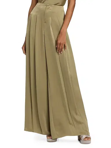 Ramy Brook Women's Yvette Pleated Pants | Thumbnail 3