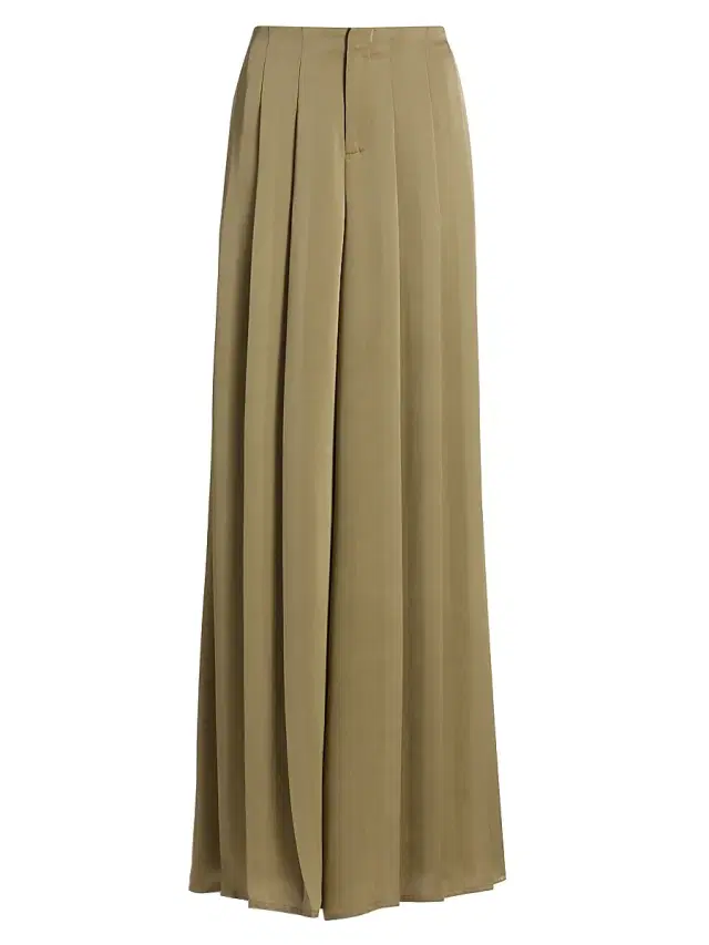 Ramy Brook Women's Yvette Pleated Pants - Safari