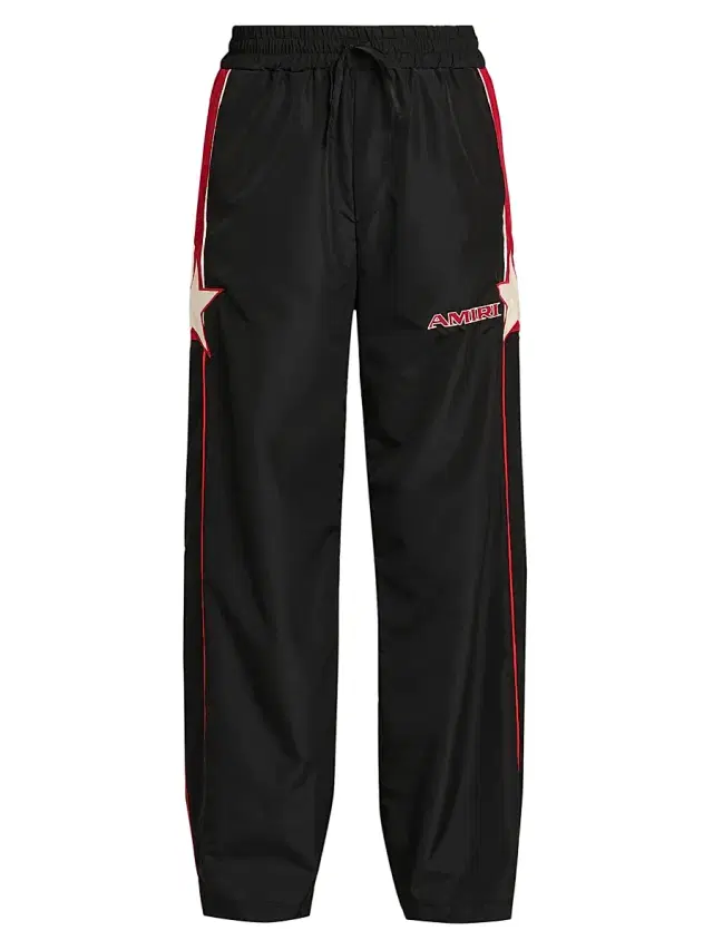 Amiri Men's  Sport Appliqué Track Pants - Black
