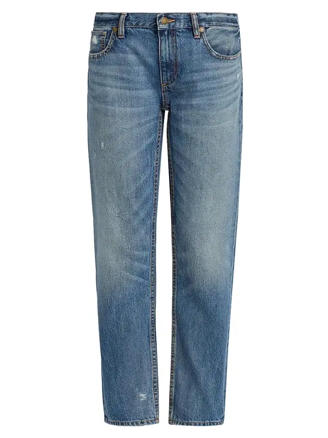 Ramy Brook Women's Milla Straight-Leg Jeans - Distressed Vintage Wash