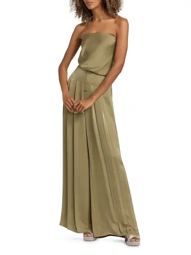 Ramy Brook Women's Ruben Strapless Bodysuit - Safari | Thumbnail 2