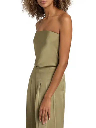 Ramy Brook Women's Ruben Strapless Bodysuit - Safari | Thumbnail 4