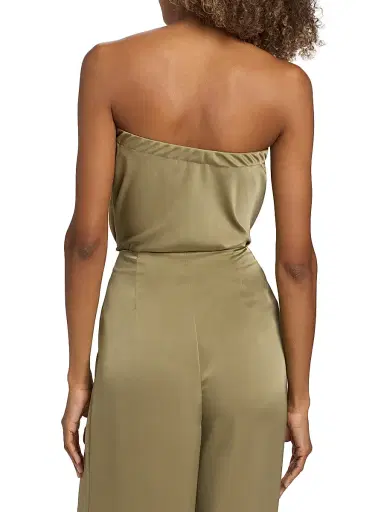 Ramy Brook Women's Ruben Strapless Bodysuit - Safari | Thumbnail 5
