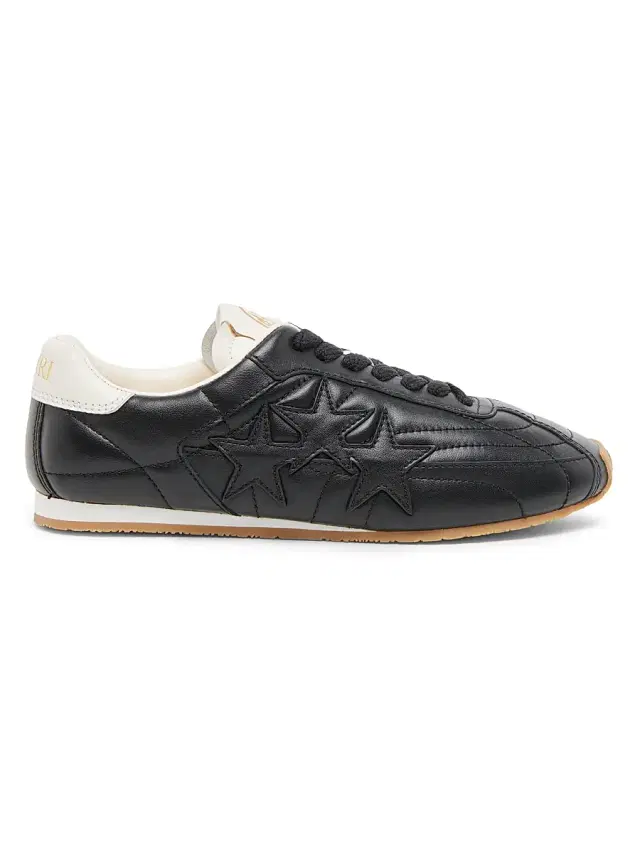 Women's Pacific Football Leather Sneakers - Black