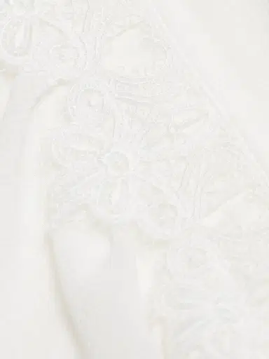 Ramy Brook Women's Bernice Lace-Trim V-Neck Maxi Dress - White | Thumbnail 7 Ramy Brook Women's Bernice Lace-Trim V-Neck Maxi Dress - White | Thumbnail 7