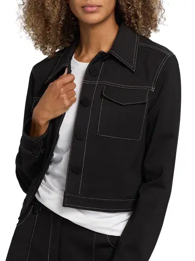 Ramy Brook Women's Marrie Trucker Jacket | Thumbnail 6