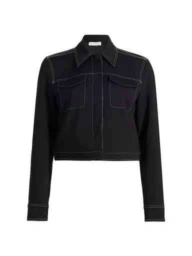 Ramy Brook Women's Marrie Trucker Jacket | Thumbnail 1