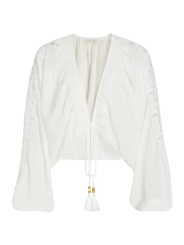 Ramy Brook Women's Angie V-Neck Blouse - White